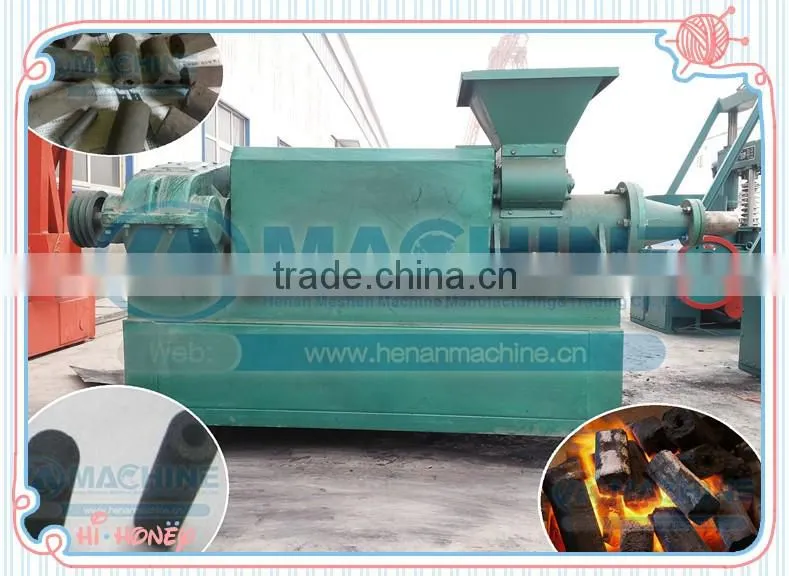 High automation customer satisfied Coconut shell charcoal briquette machine