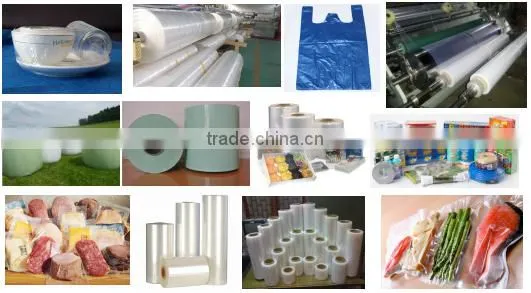 High output plastic pe shrink film blowing machine