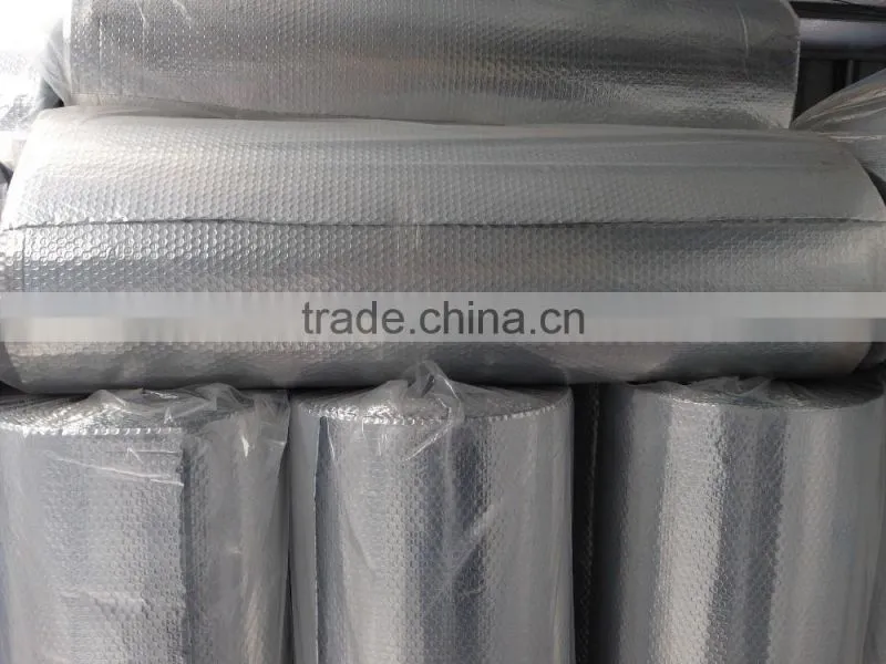 House aluminum foil bubble thermal wrap insulation/silver foil bubble