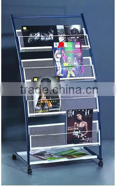 Magazine Display Rack,Magazine Stand,Publication Rack