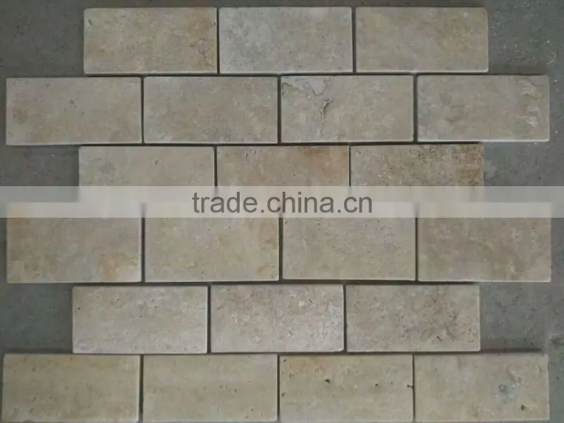 Natural beige limestone tiles with competitive price