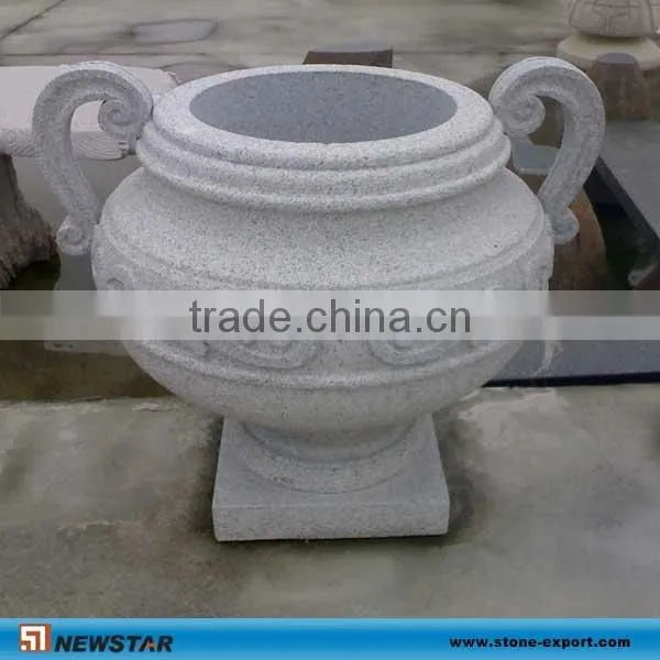 granite stone vase