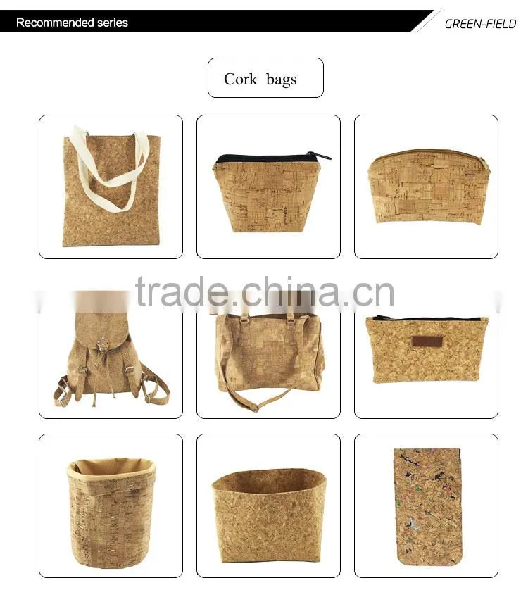 China online shopping cheap latest designer man cork bag cork wallet