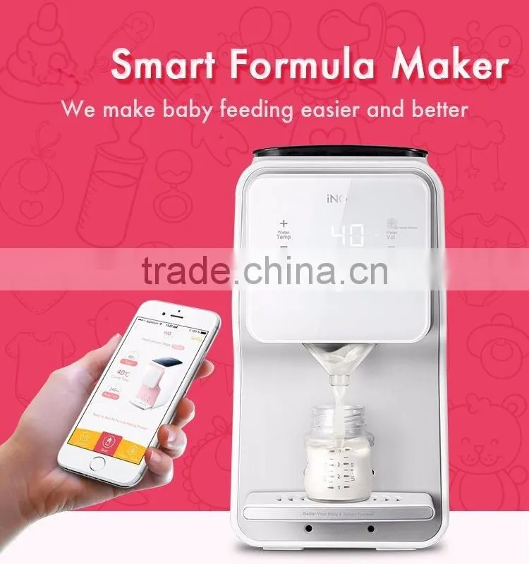 Intellgient Mobile APP Control Full Automatic Baby Milking Machine Constant Temperature Control Baby Formula Maker BPA Free