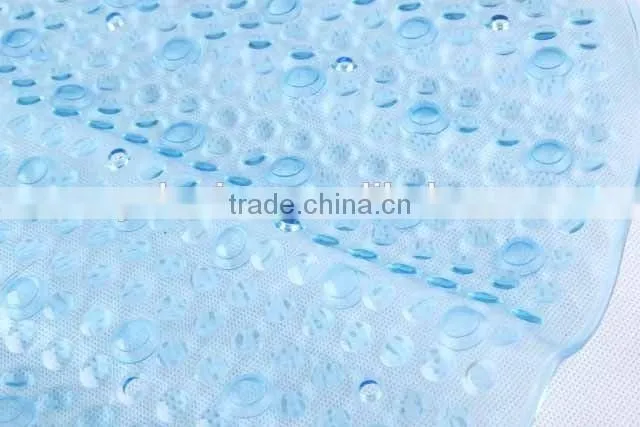 Circular pvc anti-slip bathroom mat