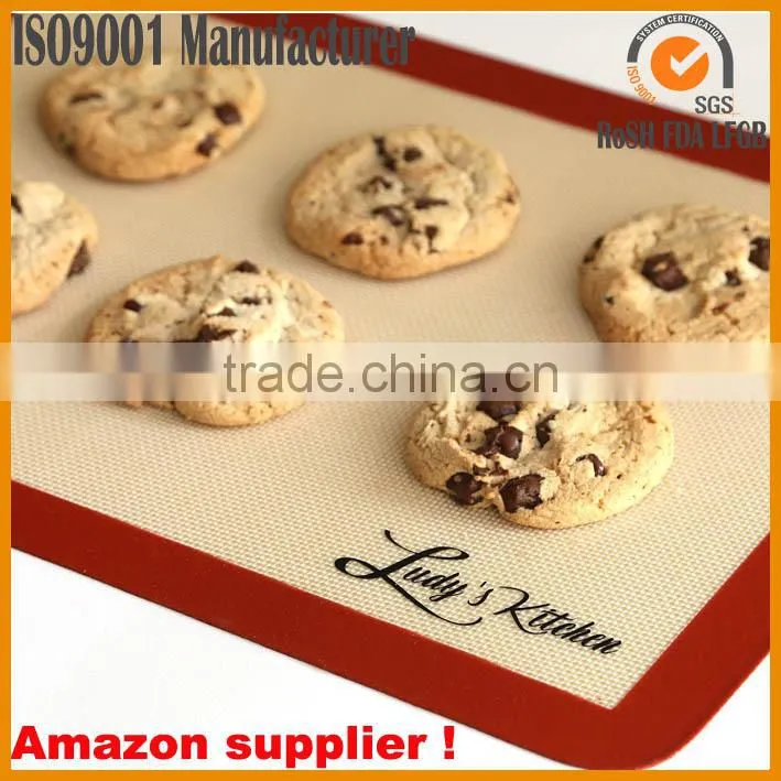 factory price custom non-stick silicone baking sheet silicone baking liner silicone baking mat