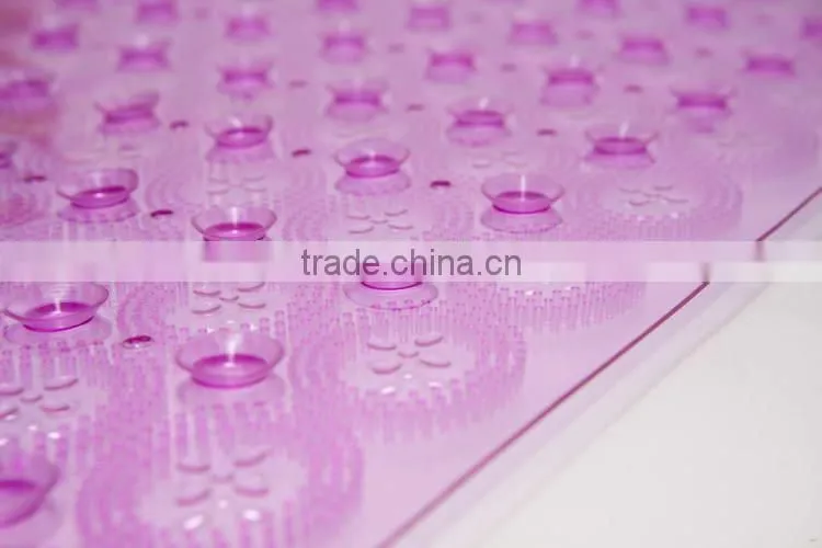 Customized color safety baby pvc bath mat