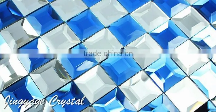 Diamond 5 surface mosaic glass 30*30mm