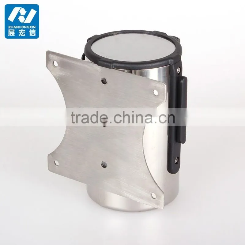 Wholesale plastic wall barrier wall mounting retractable safety barriers/strap