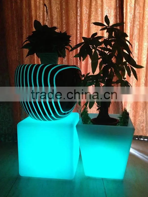 Lighting outdoor led flower pot