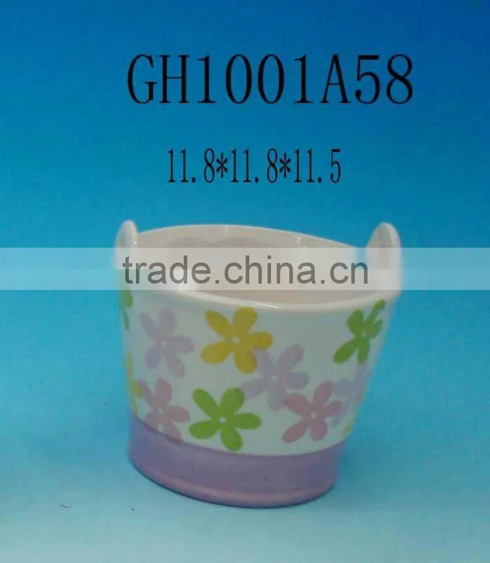 Yellow Ceramic Filter Mineral Water Pot