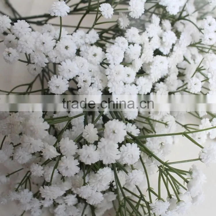 China Plastic flower fake starry flower for wedding flower