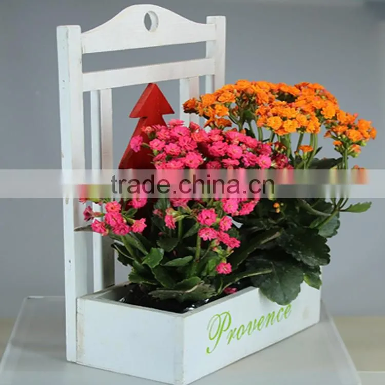 Wooden Hanging Garden Fflower Pot for Planting