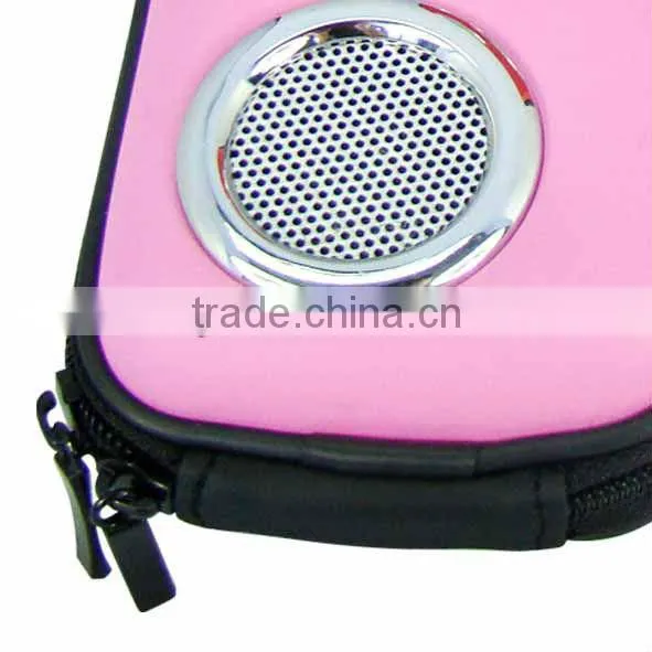 Outdoor bicycle MP3/phone portable music speaker bag