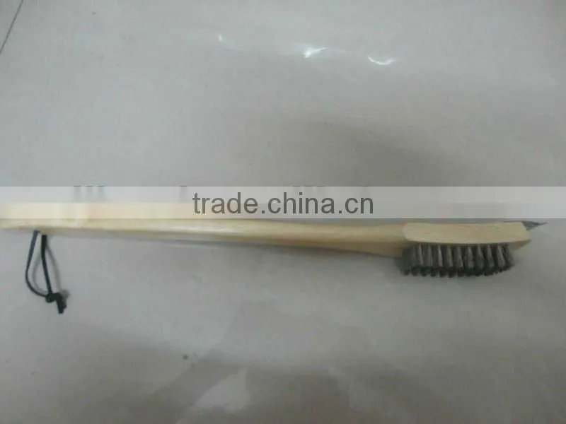cleaning brush for bbq with hole