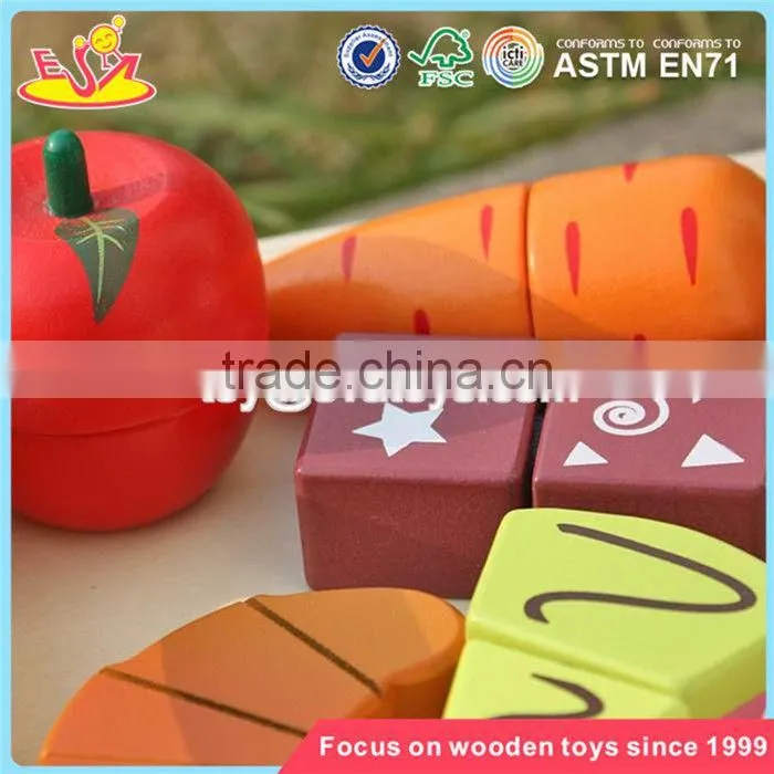 wholesale preschool food set toys wooden kids play food new design wooden kids play food W10B184