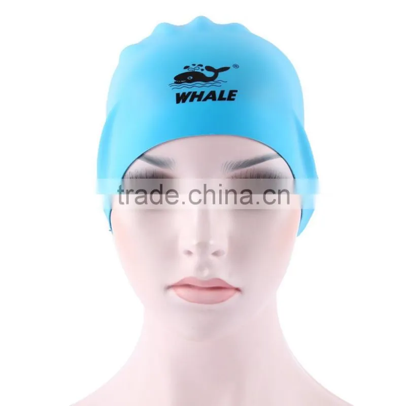 Wholesale Silicone Swim Caps OEM/ODM Elastic Waterproof Soft Swimming Caps Novelty Swim Hats Bathing Cap Logo Printin (CAP-1200)