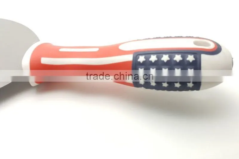 Newest design American flag handle Carbon steel blade putty knife