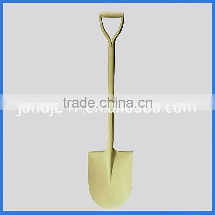 White Milk Color S-503Y Steel Shovels for Africa Market