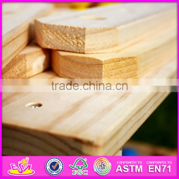 2016 Best design tool toy wooden toddler educational toys W03D022