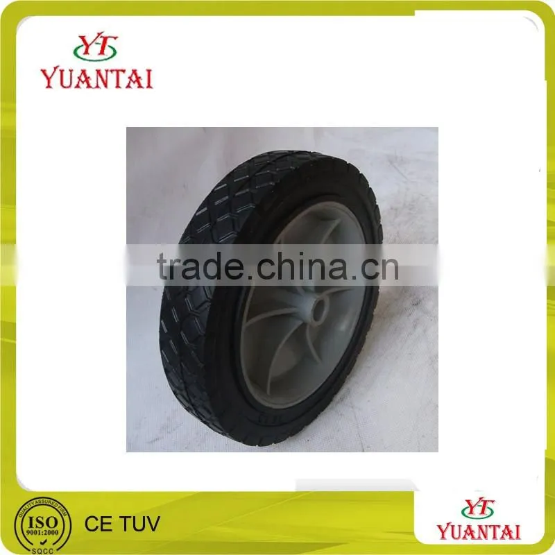 high quality solid rubber wheel barrow tire for wheel barrow 260x85 rubber wheel 300/350/400/450/650