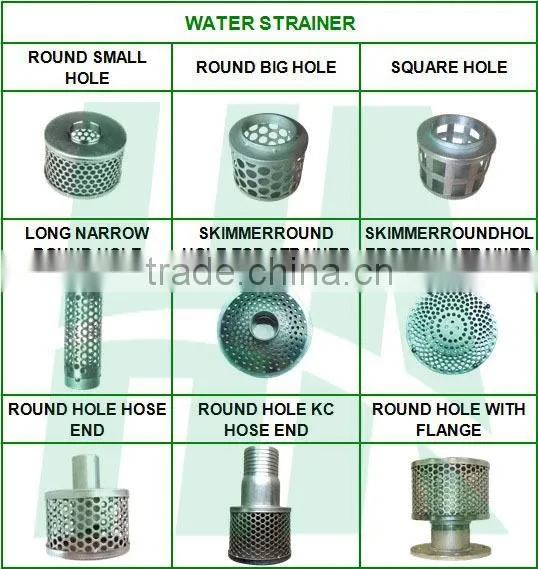 Galvanized Steel Water Strainer
