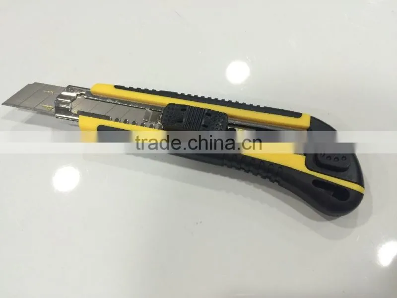 BERRYLION heavy duty knife with three blades with rubber coated