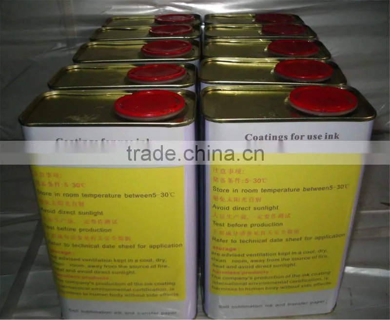 Grade A+ high quality dye sublimation spray coating