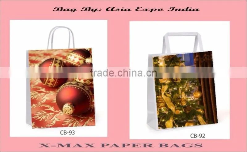 Paper Gift Packing Bags / Christmas Gift Paper Bags
