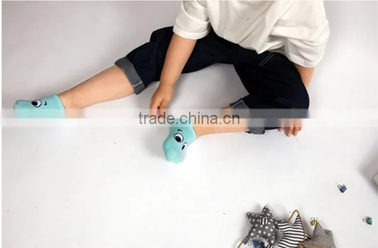 Top Selling for Baby Kids Small Infant Socks Big eyes antiskid Cotton children Socks Cartoon Socks