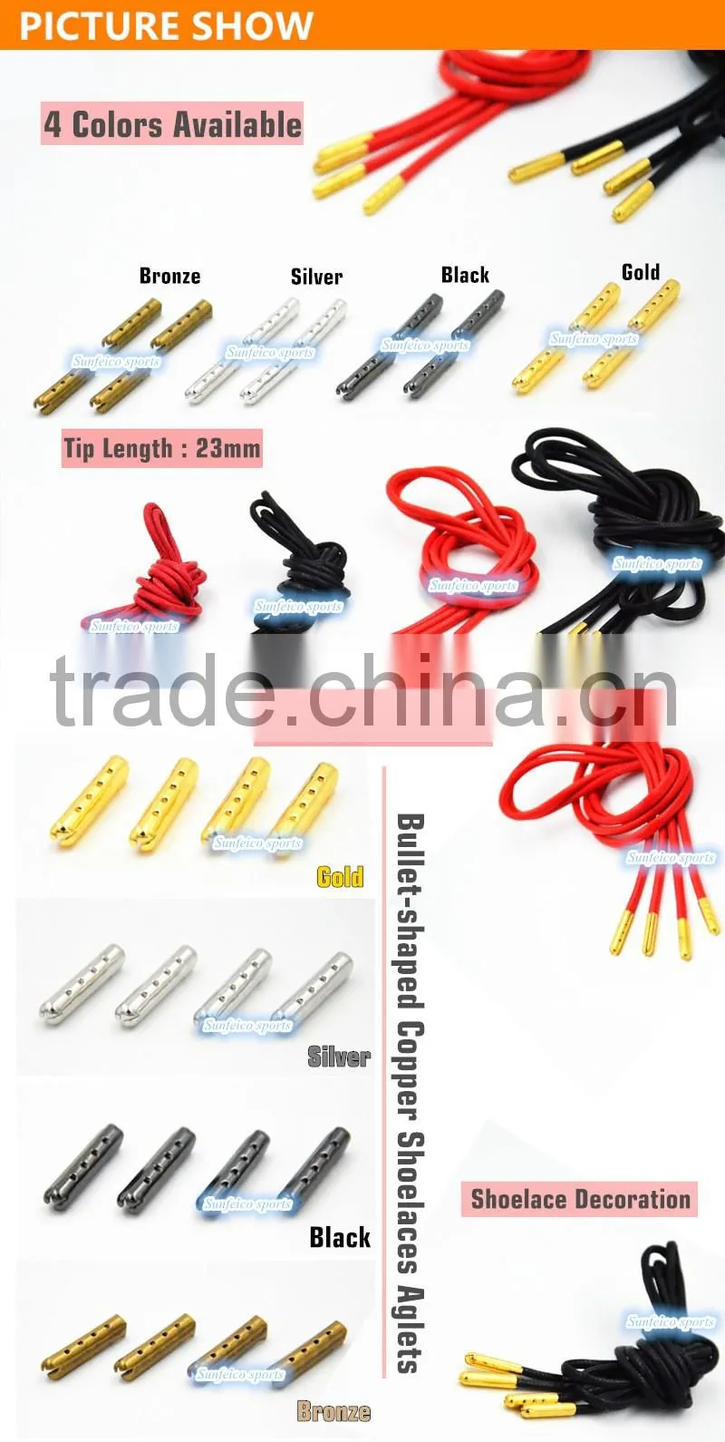 Perfect for Sneakers and Shoelace Replacements Tip - Metal Aglets DIY Shoelaces Repair Shoe Lace Tips Replacement End