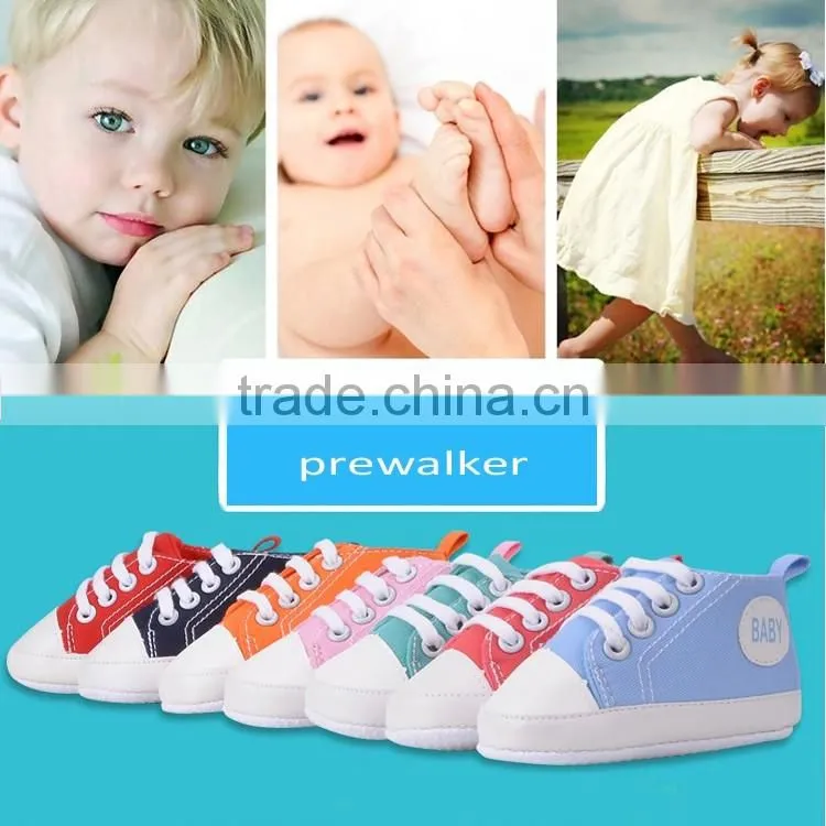 Wholesale baby canvas sports shoes