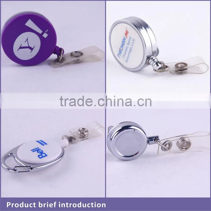 lanyard retractable reel id card holder XSBH0116