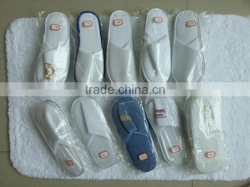 hotel waffle slipper,hotel bathroom slippers,disposable hotel waffle slippers