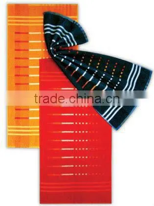 100% cotton jacquard towel