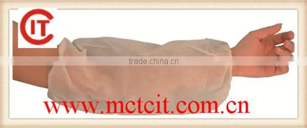 PE Sleeve Cover/disposable arm cover/disposable plastic arm covers with High Quality