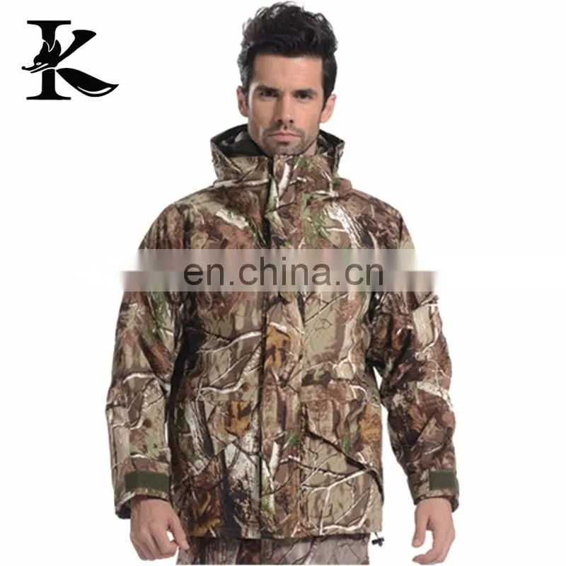 Winter Warm Waterproof 3 in 1 Hunt Coat Men