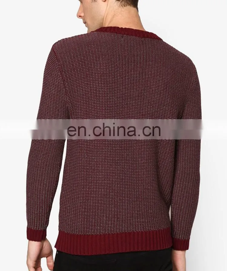 Fashion shrug wool knit sweater christmas winter full sleeve pullover sweaters for men