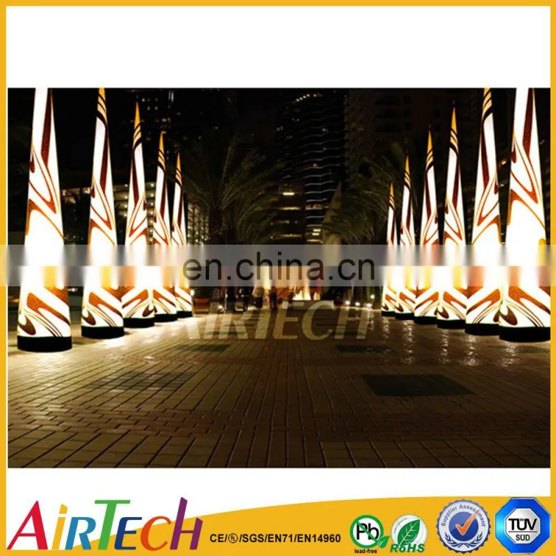High quality party decoration inflatable cone light