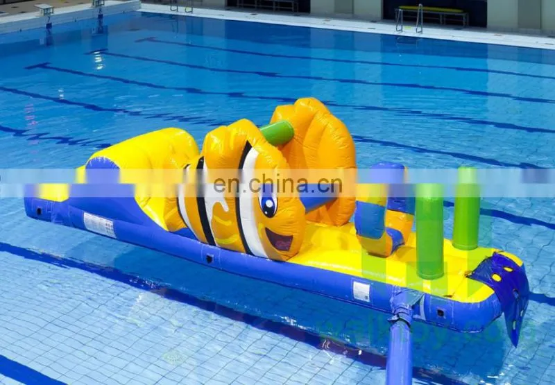 HI amazing swimming pool toys custom size inflatable floating water park equipment price