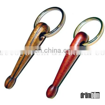 wholesale high quality wooden keychain