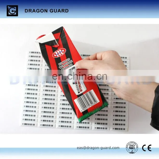 insert dr soft label, AM soft label, self-adhesive security soft label