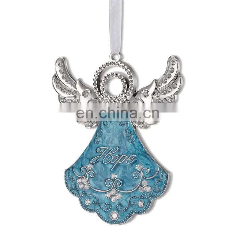 metal enamel SANTA'S MAGIC KEY christmas ornaments,high quality key chrismas charm