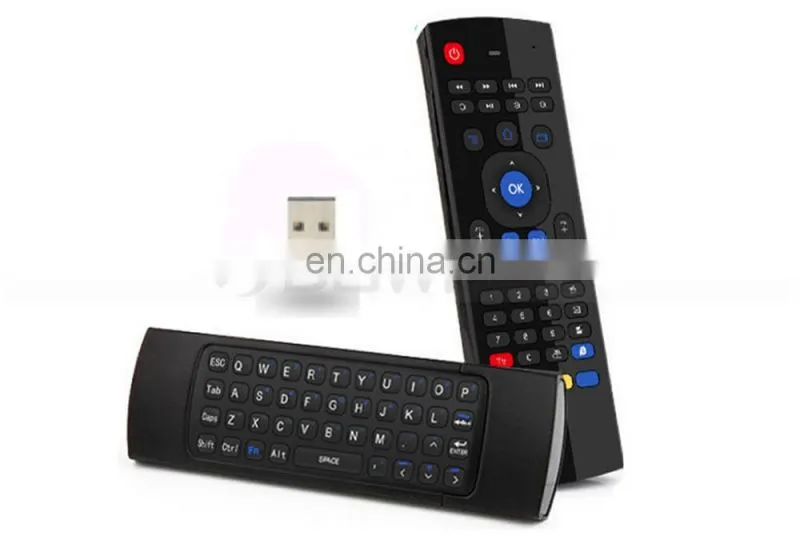 Play Game Write Keyboard Intelligence Air Fly Television Remote Control for IP TV