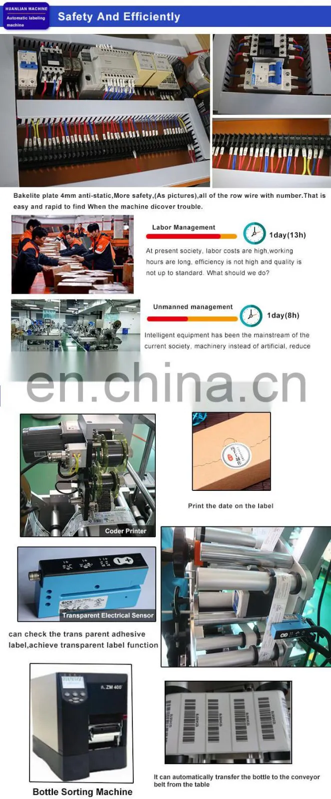 Matching Production line Automatic Online Packing Flat Labeling Machine / Box Labeling Equipment
