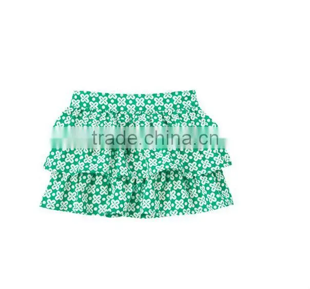 2014 New design of children's Patriotic Ruffle Skirt wear everyday