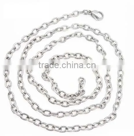 fashion necklaces 2014 stainless steel silver snake chain necklace