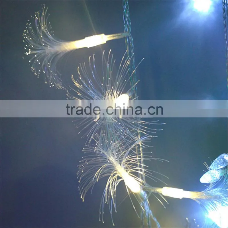 fiber optic led string light decoration fiber optic light illumination decoration