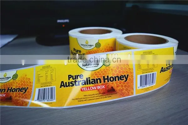 Transparent company logo Labels,Transparent label Screen Printing