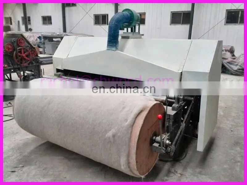 industrial carding machine for cotton , sheep wool , polyester fiber